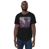 Fingers On The Keys Men's Curved Hem T-Shirt - Beyond T-shirts